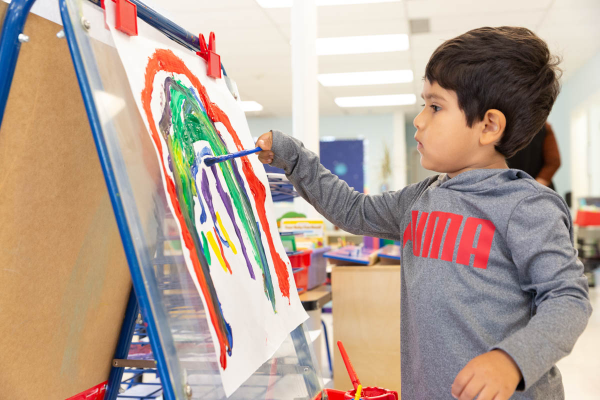 At Trimont Schools, children are given the opportunity to express themselves through art.