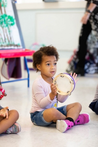 Music enables children to express themselves and enhances overall brain development.